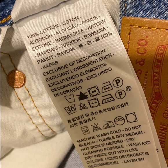 501 distressed Levi’s - Picture 7 of 8